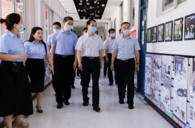 市人大常委會副主任建志一行蒞臨我校調(diào)研指導職業(yè)教育工作