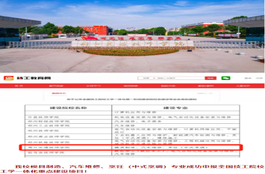 特大喜訊 | 我校模具制造、汽車維修、烹飪（中式烹調(diào)）專業(yè)成功申報全國技工院校工學(xué)一體化重點(diǎn)建設(shè)項目
